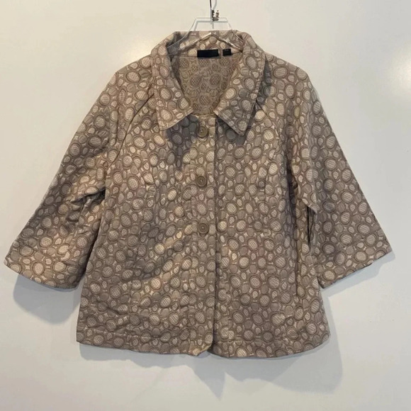 Avenue Tapestry Brocade Blazer Jacket Career Womens Size 18/20 (D) - Picture 1 of 5